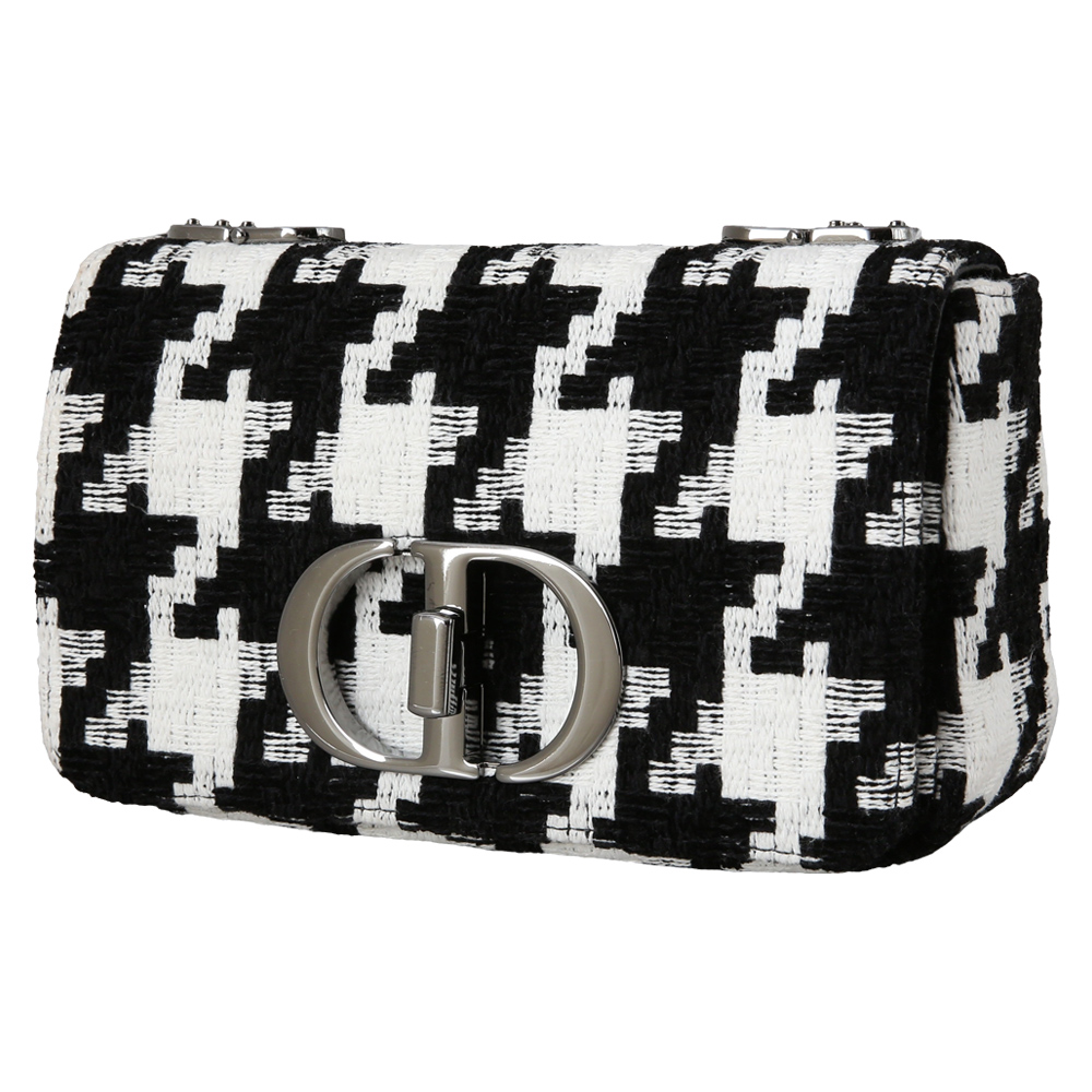 CHRISTIAN DIOR(USED)크리스찬디올 트위드 카로 스몰 체인백